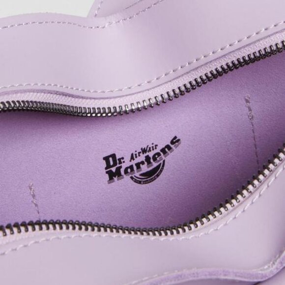Rare NWT Dr. Marten's Convertible Leather Heart Backpack in Lilac Kiev - Picture 7 of 12
